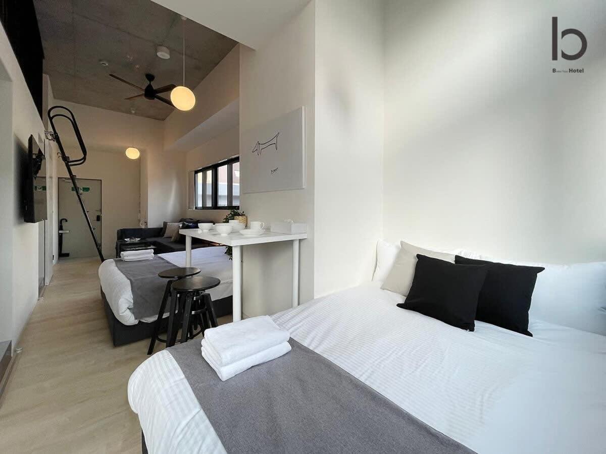 Bhotel Nekoyard - Contemporary Loft Studio Near Peace Park Hiroshima Bagian luar foto